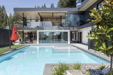 Design ideas for a swimming pool in Vancouver.