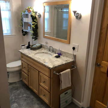 Complete Bathroom Remodel with Custom Tile Upgrade