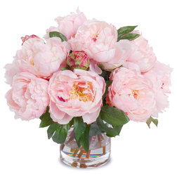 Contemporary Artificial Flower Arrangements Artificial Pink Flower Arrangement