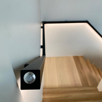 Modern Handrail with LED