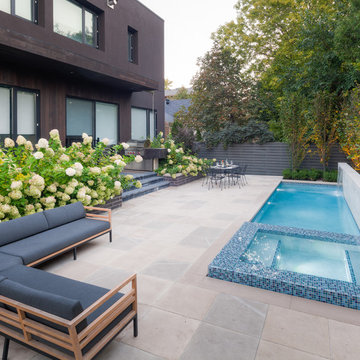 A "Quick Dip" - Custom Concrete Pool & Spa