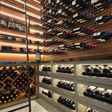 Custom Wine Cellar - Private Residence, Miami FL