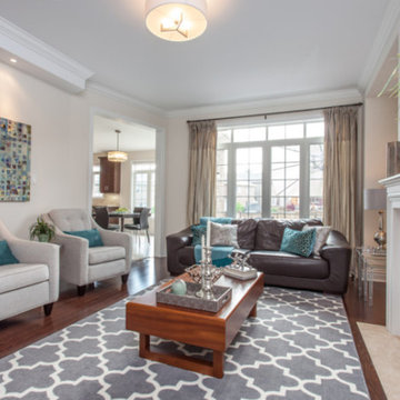 Family Room-Luxury home-Vaughan