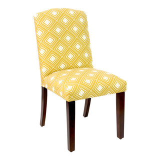 Janet Camel Back Dining Chair - Transitional - Dining Chairs - by ...