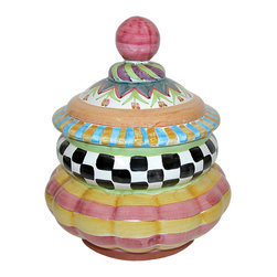 Taylor Small Canister - Odd Fellows | MacKenzie-Childs - Kitchen Canisters And Jars