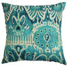 The Pillow Collection 18" Square Haestingas Ikat Throw Pillow