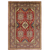 New Hand Knotted Wool Red Kazak Oriental Mesa Collection Rug H670
