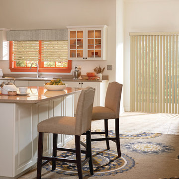 Horizontal and Vertical Blinds for the Kitchen