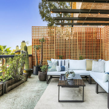 Silver Lake Bohemian Condo Outdoor Living Room