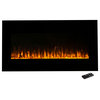 42-Inch Wall-Mount Electric Fireplace