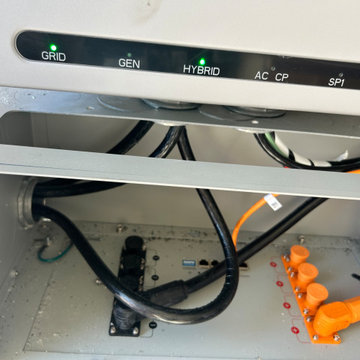 EG4 45KW Battery Backup + 52 panel Q-cell 410 21kW Rooftop Array