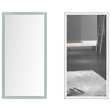 Richter LED Mirror, White, 16"wx32"hx1"d
