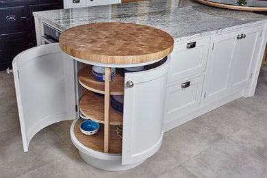 Country kitchen in Cheshire.
