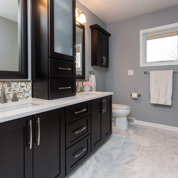 Marvelous Marble Master Bath