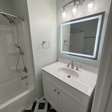 Triple Bathroom Remodel Completed in Woodbridge, VA