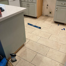 New kitchen flooring