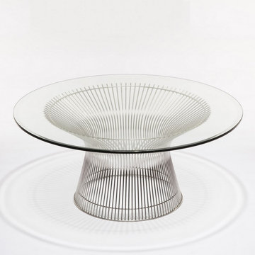 Modern Coffee Tables with Lucite Acrylic Legs