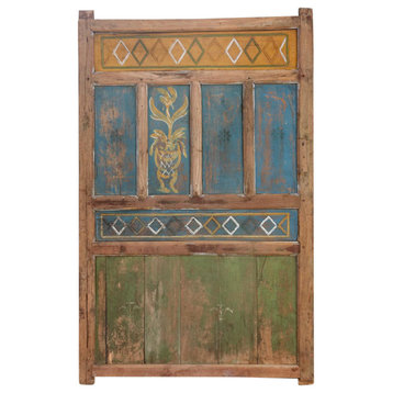 Antique Balinese Architecture Door Panel