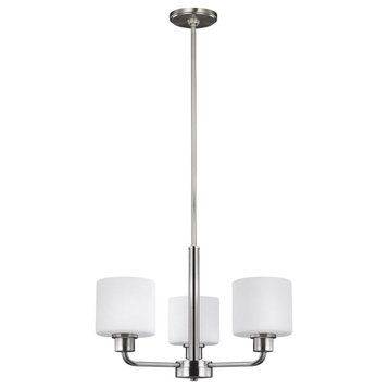 Generation Lighting Canfield Three Light Chandelier 3128803EN3-962