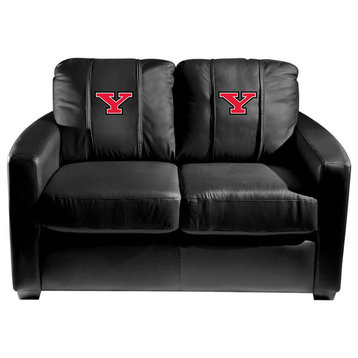 Youngstown State Penguins Secondary Stationary Loveseat Commercial Grade Fabric
