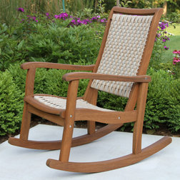 Tropical Outdoor Rocking Chairs by Outdoor Interiors