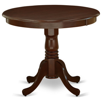 Antique Table 36" Round With Mahogany Finish