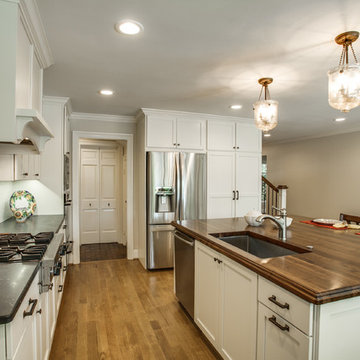 Mission Style Kitchen Remodel with additional space added