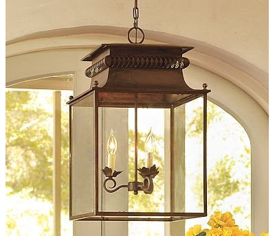 Traditional Outdoor Hanging Lights by Pottery Barn