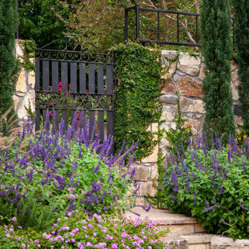 Historic Gate and Plantings