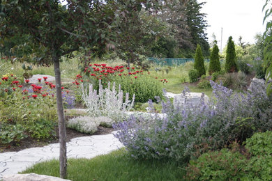This is an example of a traditional landscaping in Ottawa.