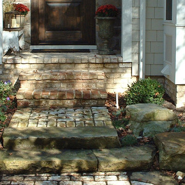 Steps and outcroppings