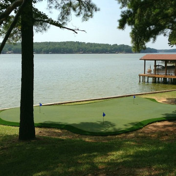 Golf and Putting Greens with Artificial Grass