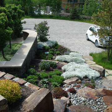 Natural Stone Mountain Landscape