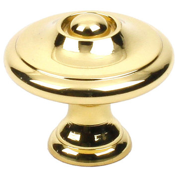 Hartford Knob, Polished Brass