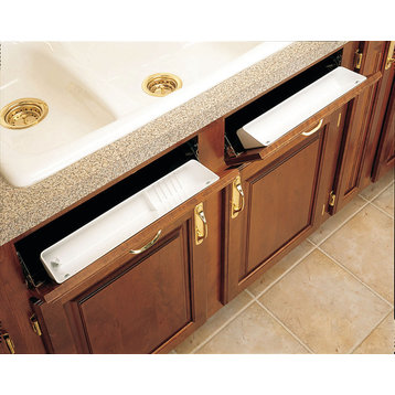 Rev-A-Shelf 6572-11-52 6572 Series 11"W Sink Front Tip Out Two - White