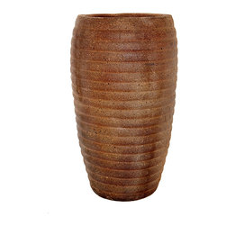 Old Ironstone - Old Jar - Outdoor Plant Pots & Planters