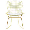 Windsor Back Dining Chair in Gold