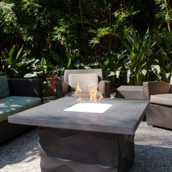 Square Voro Fire Table - Fire Pits