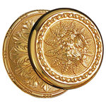 Mestre - Dover Center Door Fixed Knob 3.2". One piece - This Dover Center door from Classica collection is a perfect combination of handcrafted solid brass and timeless style. Suitable for any luxury home project, it comes in over 10 finishes and is sure to serve as an elegant statement piece.