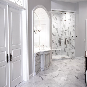 Calacatta Extra Marble Bathroom