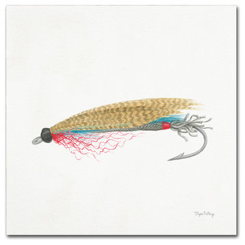 Elyse DeNeige 'Gone Fishin III' Canvas Art, 35" x 35"