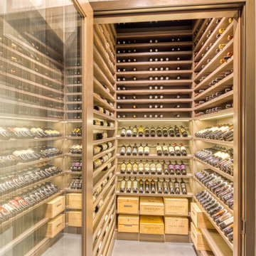 Modern Wine Cellar in Streeterville, Chicago