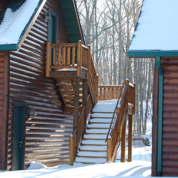 Duplex Log Cabin