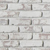 Old Chicago Brick Faux Brick Wall Panel, Old Chicago Brickpanel, Whitewash Brick