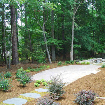 Natural Side & Back Yard