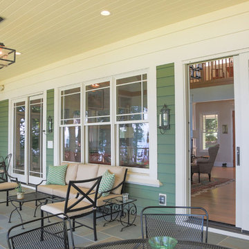 Prairie Style Architecture for a Lake Front Home