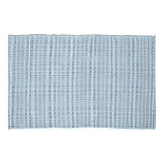 Woolen Silk Rib Accent Rug, 24