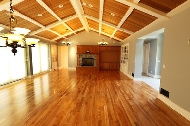 Red Birch Hardwood Floors: Sand and finish