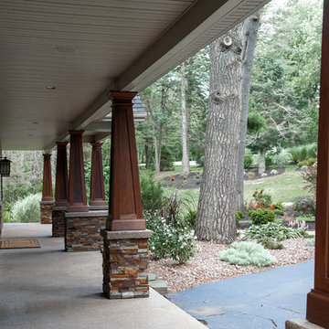 Ipe Wood Craftsman Columns