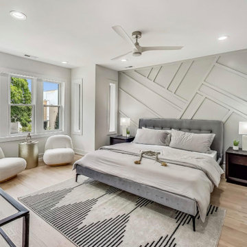 Spacious Kitchen and Elegant Living Area Remodel in Belmont